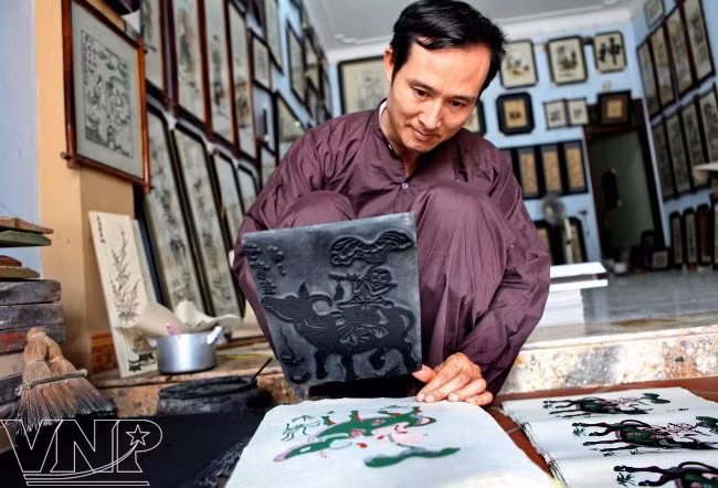 Arte de pintura folclórica de Dong Ho ảnh 7