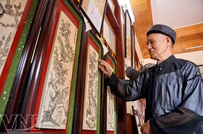 Arte de pintura folclórica de Dong Ho ảnh 3