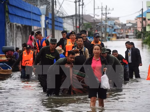 Al menos 12 muertos por inundaciones en Sur de Tailandia ảnh 1