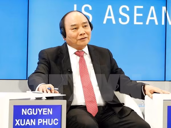 Exitosa participación del premier de Vietnam en Foro de Davos 2017 ảnh 1