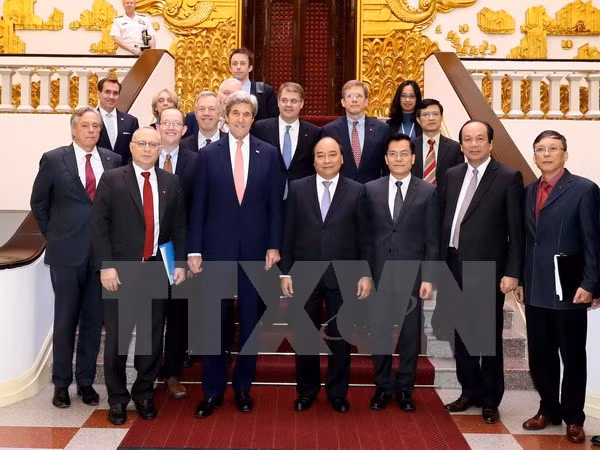 Primer ministro de Vietnam recibe a John Kerry ảnh 1
