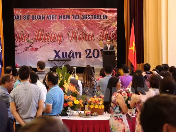Tet, ocasión de encuentro para vietnamitas en ultramar ảnh 1