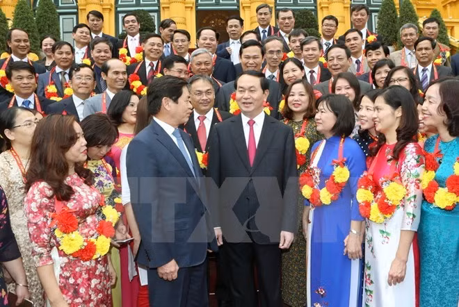 Presidente vietnamita pide mayores esfuerzos para reestructurar empresas ảnh 1