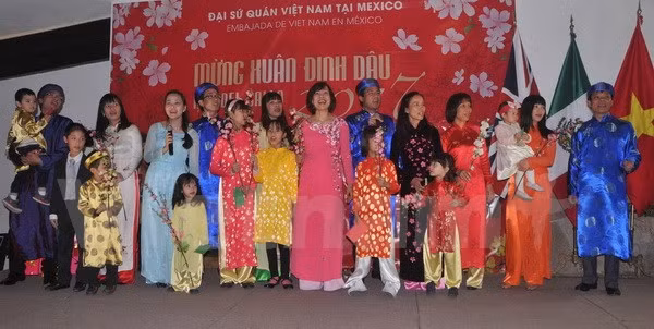 Comunidad vietnamita en México celebra Año Nuevo Lunar ảnh 1