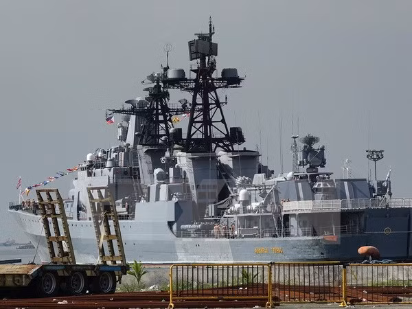 Barcos militares de Rusia visitan Filipinas ảnh 1