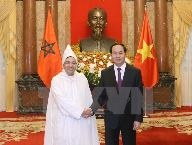 Presidente de Vietnam recibe a nuevo embajador japonés ảnh 1