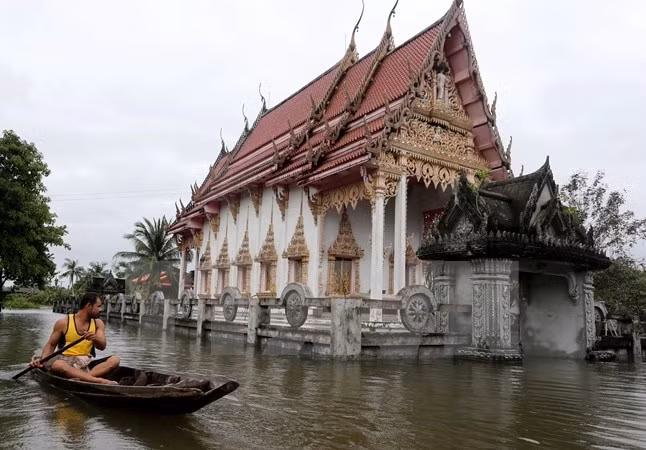 Inundaciones en el Sur de Tailandia dejan 25 muertos ảnh 1