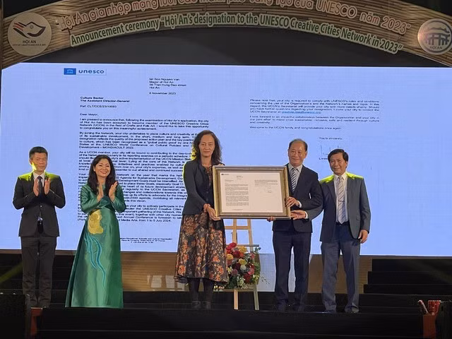 Hoi An: miembro de Red de Ciudades Creativas de la UNESCO ảnh 1