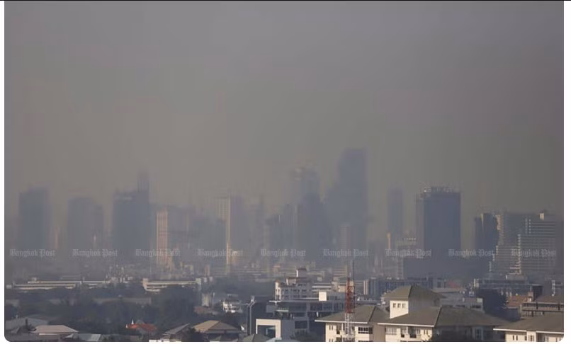 Alertan sobre contaminación del aire en Bangkok ảnh 1
