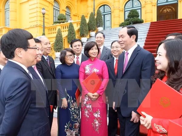 Presidente de Vietnam urge a desplegar activamente tareas diplomáticas ảnh 1