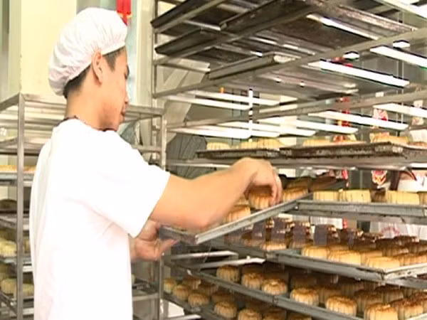 Exporta Kinh Do primer lote de pastel de Fiesta del Medio Otoño a EE.UU. ảnh 1