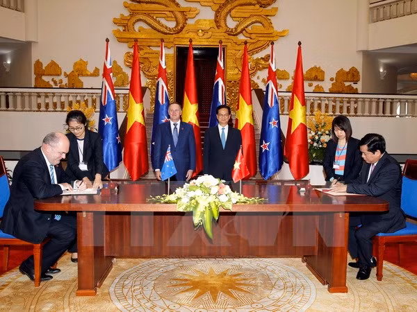 Vietnam – Nueva Zelanda apuntan elevar trasiego comercial a mil 700 millones USD ảnh 1 Vietnam – Nueva Zelanda apuntan elevar trasiego comercial a mil 700 millones USD ảnh 1