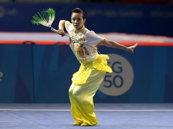 Conquista atleta vietnamita plata en campeonato mundial de wushu ảnh 1