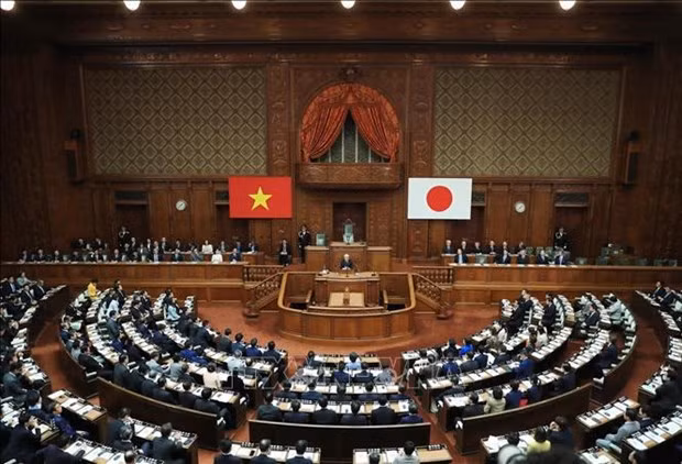 Presidente vietnamita pronuncia discurso en Dieta Nacional Japonesa ảnh 2