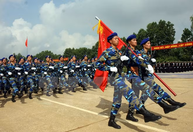 Vietnam ensaya desfile por aniversario 70 de Día Nacional ảnh 1