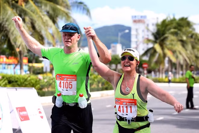 Maratón internacional de Da Nang atrae numerosos atletas ảnh 1