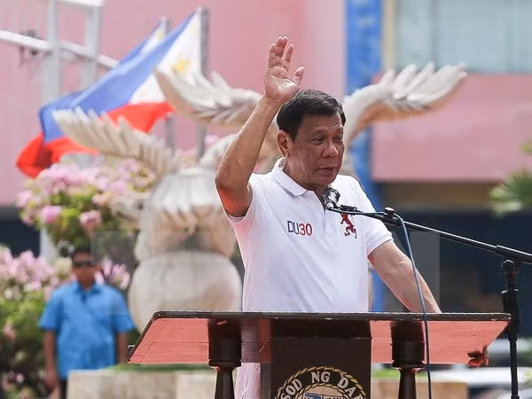 Rodrigo Duterte jura como presidente de Filipinas ảnh 1 Rodrigo Duterte jura como presidente de Filipinas ảnh 1