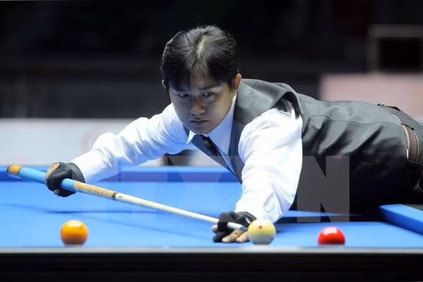Billarista vietnamita avanza a ronda semifinal de Campeonato mundial de Carambola de tres bandas ảnh 1 Billarista vietnamita avanza a ronda semifinal de Campeonato mundial de Carambola de tres bandas ảnh 1