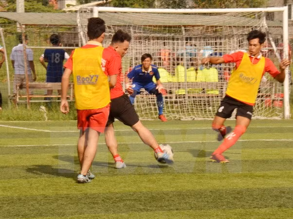 Torneo amistoso de fútbol consolida relaciones Vietnam – Camboya ảnh 1