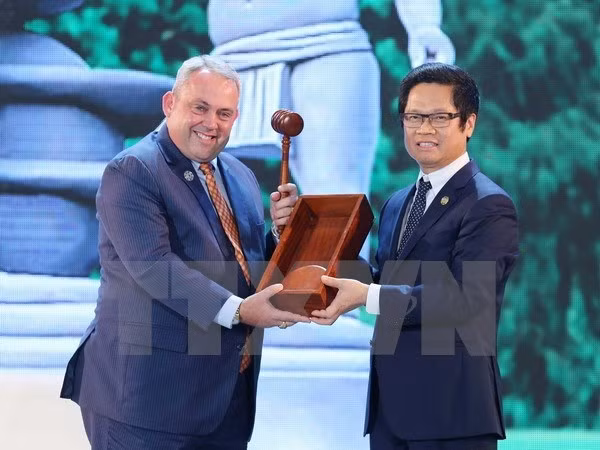 Concluye Reunión de Líderes Empresariales del APEC ảnh 1