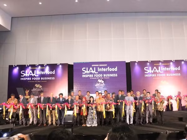 Feria SIAL InterFood: oportunidad para penetración de productos vietnamitas en mercado indonesio ảnh 1 Feria SIAL InterFood: oportunidad para penetración de productos vietnamitas en mercado indonesio ảnh 1