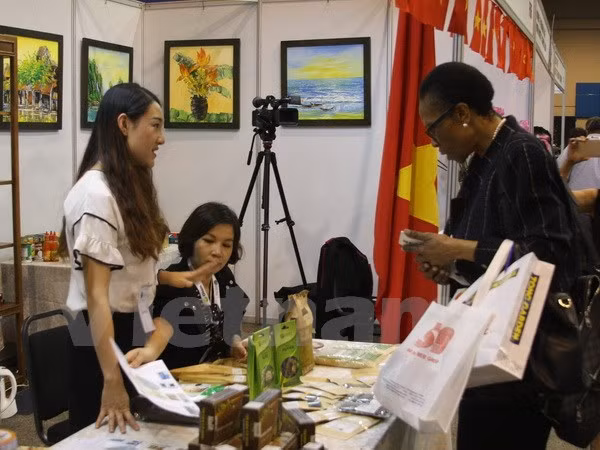 Empresas vietnamitas presentan sus productos en Feria comercial ASEAN-África ảnh 1