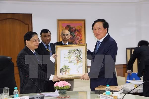 Vietnam e India fomentan colaboración en labores jurídicas ảnh 1