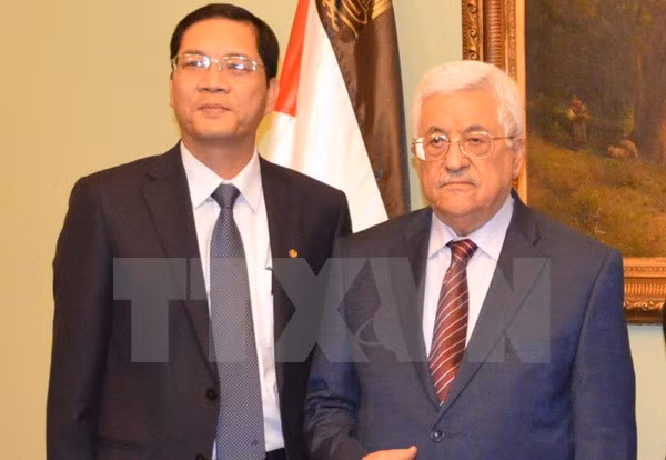 Presidente palestino aboga por fomentar amistad con Vietnam ảnh 1