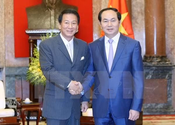 Presidente vietnamita destaca desarrollo de nexos Hanoi- Tokio ảnh 1