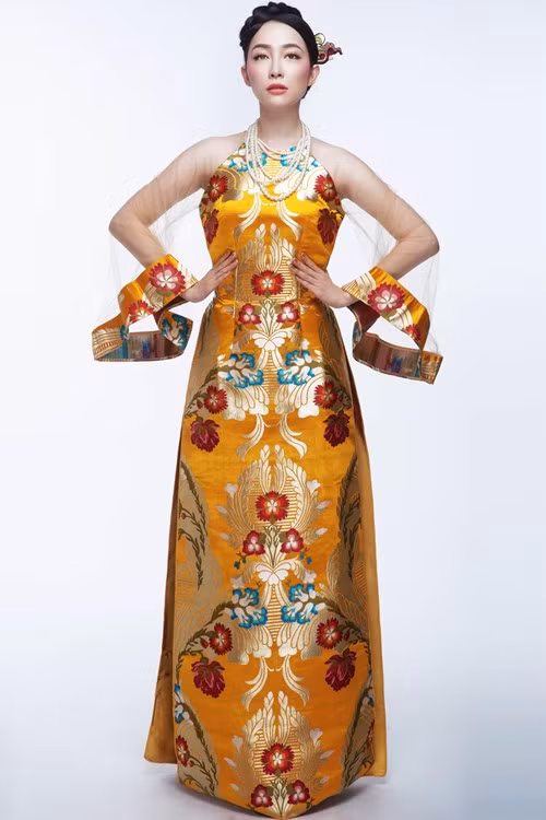 Presentan vestido tradicional de Vietnam en Estados Unidos ảnh 1