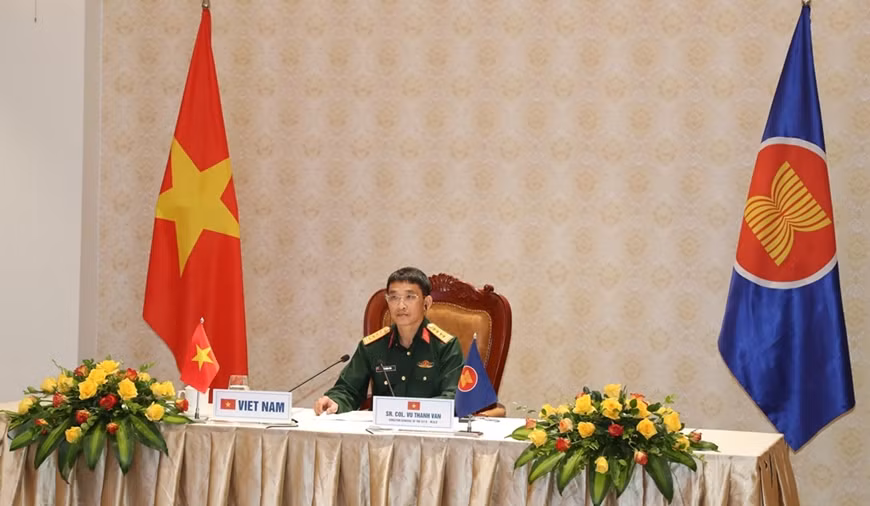 Vietnam participa en reunión de altos funcionarios de defensa de la ASEAN ảnh 1