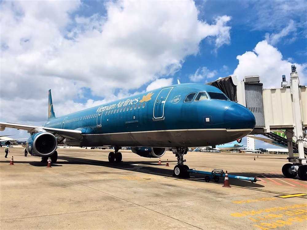 Vietnam Airlines opera siete vuelos domésticos en el primer día de reanudación ảnh 1