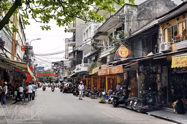 Exploremos la calle de Hang Quat en el barrio antiguo de Hanoi ảnh 2