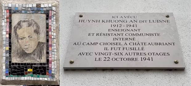 Efectúan en Paris 80 aniversario de fallecimiento del soldado antifascista vietnamita ảnh 1 Efectúan en Paris 80 aniversario de fallecimiento del soldado antifascista vietnamita ảnh 1