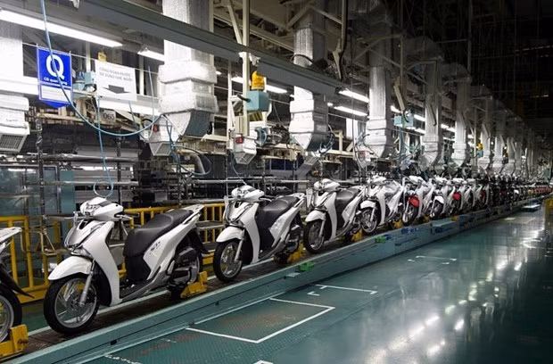 Ventas de motos caen casi un 46 por ciento en Vietnam durante el tercer trimestre ảnh 1