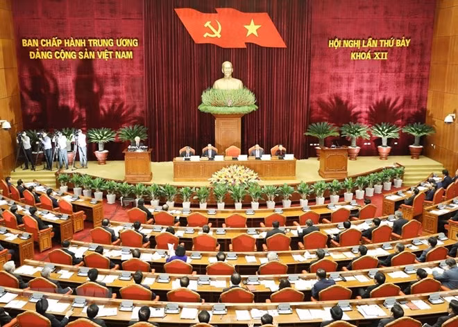 Temas cruciales en el VII pleno del Partido Comunista copan atención en Vietnam ảnh 1
