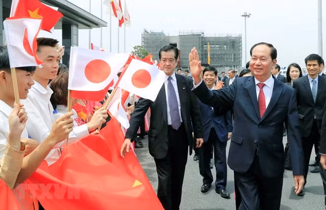 Presidente de Vietnam visita prefectura japonesa Gunma ảnh 1