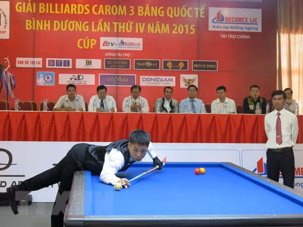 Excelentes jugadores internacionales participan en Torneo de Billar Ciudad Ho Chi Minh 2018 ảnh 1