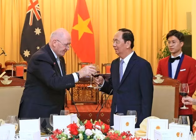 Presidente Tran Dai Quang: Vietnam orgulloso de tener un amigo como Australia ảnh 1