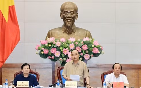 Premier vietnamita insta a enfrentar deslizamientos de tierra en el Delta del Río Mekong ảnh 1 Premier vietnamita insta a enfrentar deslizamientos de tierra en el Delta del Río Mekong ảnh 1