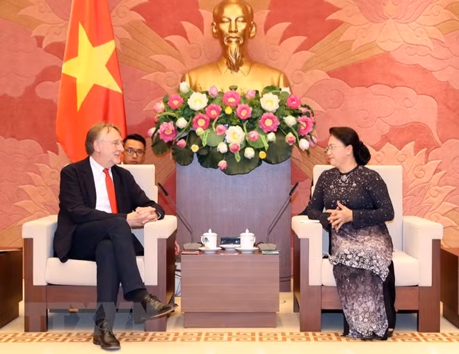 Vietnam garantiza la operación efectiva de empresas europeas, afirma presidenta parlamentaria ảnh 1