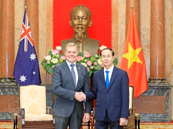Presidente vietnamita recibe al titular de Cámara de Representantes de Australia ảnh 1