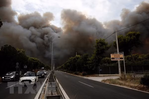 Vietnam expresa pésame a Grecia por fallecidos a causa de incendio forestal ảnh 1