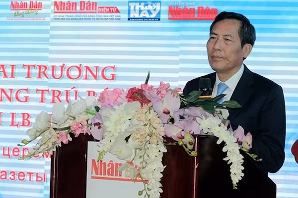 Inaugura periódico Nhan Dan oficina en Rusia ảnh 1