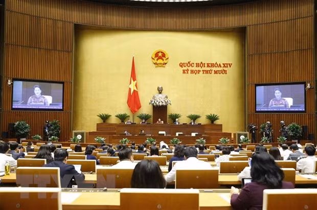 Parlamento de Vietnam prosigue sesiones de interpelación ảnh 1