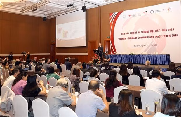 Efectuán Foro de Economía y Comercio Vietnam-Alemania ảnh 1 Efectuán Foro de Economía y Comercio Vietnam-Alemania ảnh 1