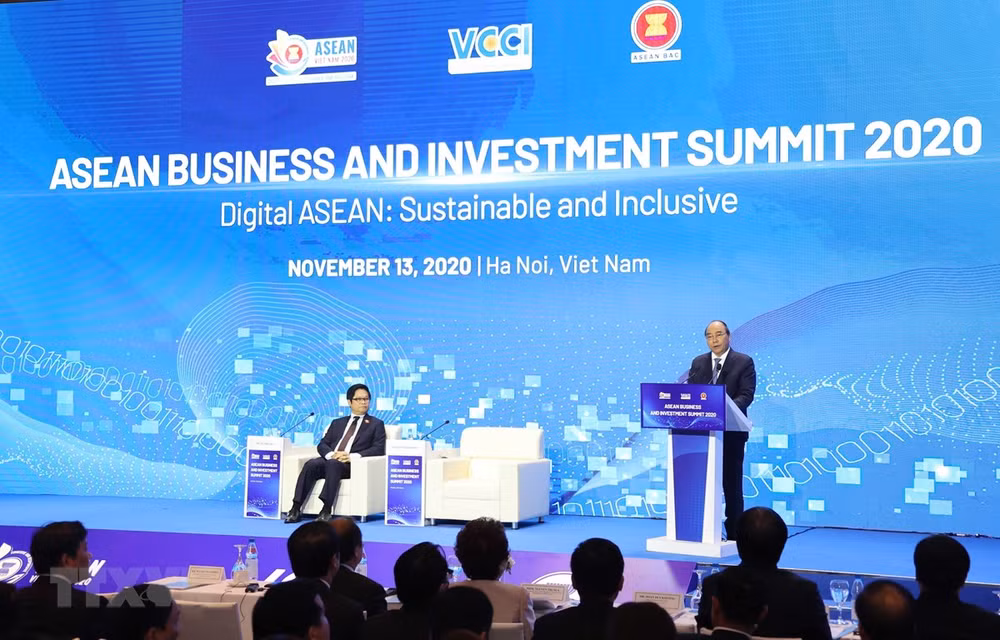 Premier vietnamita exhorta a esfuerzos conjuntos de empresas para recuperación económica regional ảnh 1 Premier vietnamita exhorta a esfuerzos conjuntos de empresas para recuperación económica regional ảnh 1