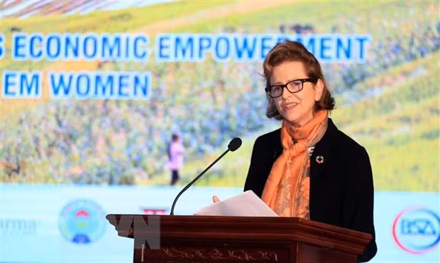 Delegadas internacionales aprecian papel de Vietnam como presidente de ASEAN ảnh 1