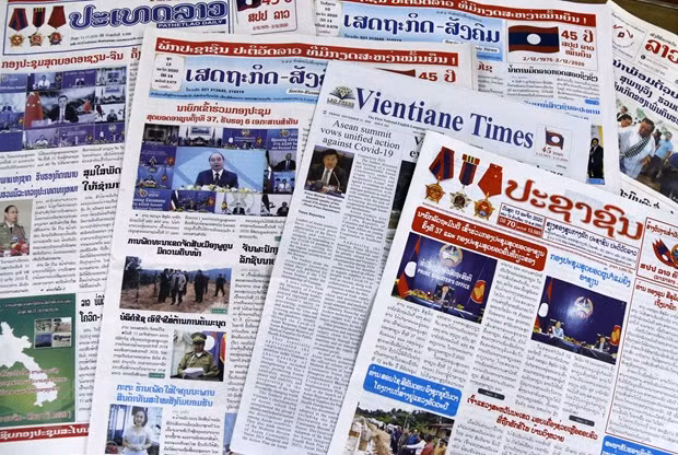 Prensa laosiana destaca 37a Cumbre de la ASEAN y eventos anexos ảnh 1