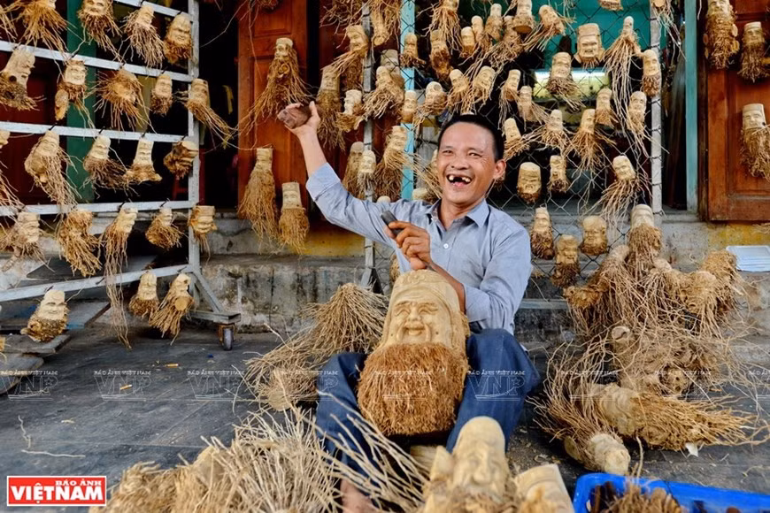 Estatuas de tocón de bambú de Hoi An ảnh 1